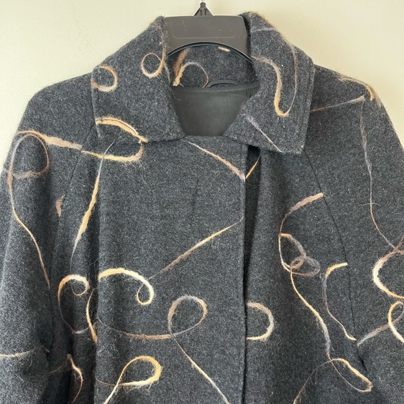 Mycra Pac One Reversible Coat Wool Blend Relaxed Size S/M - Picture 3 of 16